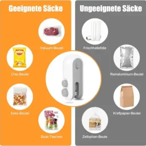 Portable Mini Sealing Machine, Handheld Packet Sealer for Food, Snacks, Chips, Fresh Storage, Plastic Bags Sealing Machine ( multicolor, mini )
