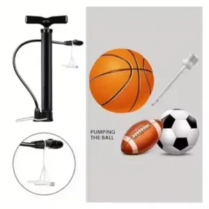 High Pressure Steel Air Pump – Bicycle & Car Inflator ( default, OS )