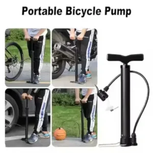 High Pressure Steel Air Pump – Bicycle & Car Inflator ( default, OS )